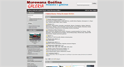 Desktop Screenshot of galeria.murowana.pl